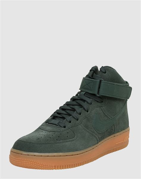 nike air force groen hoog|air force 1 schoenen.